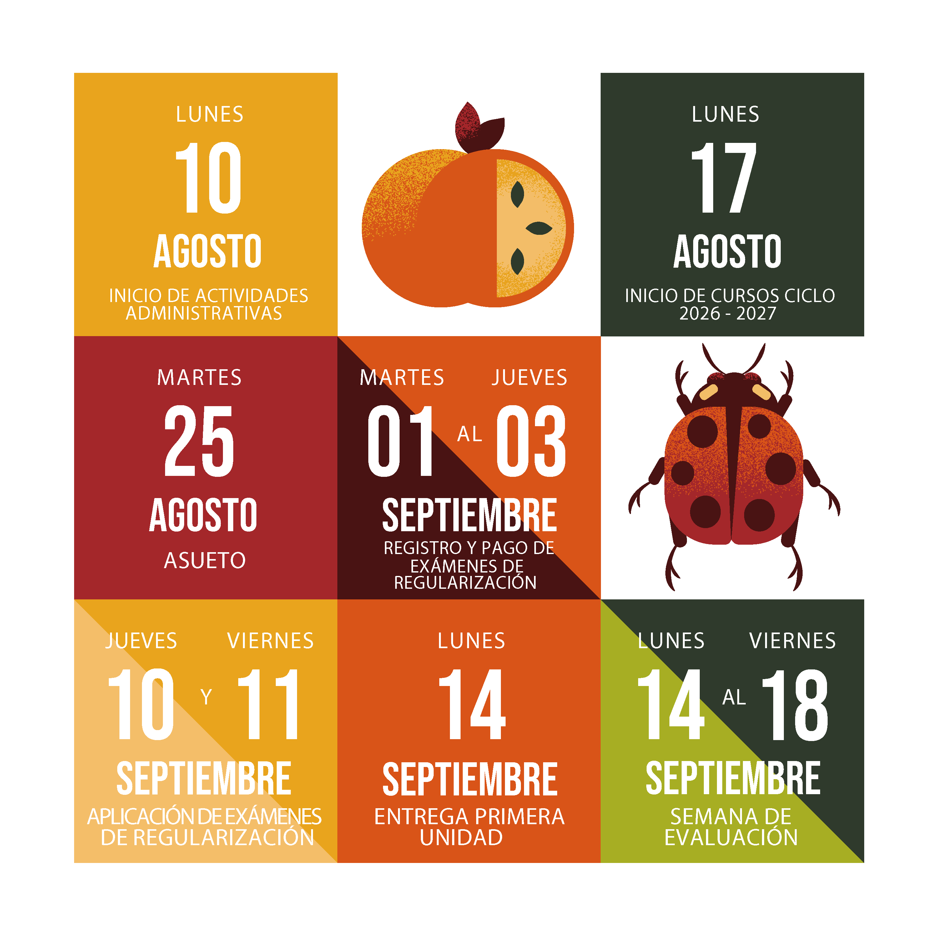 Calendario semestral AD26 página 2