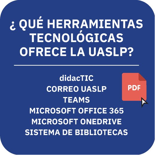 Herramientas tecnológicas UASLP