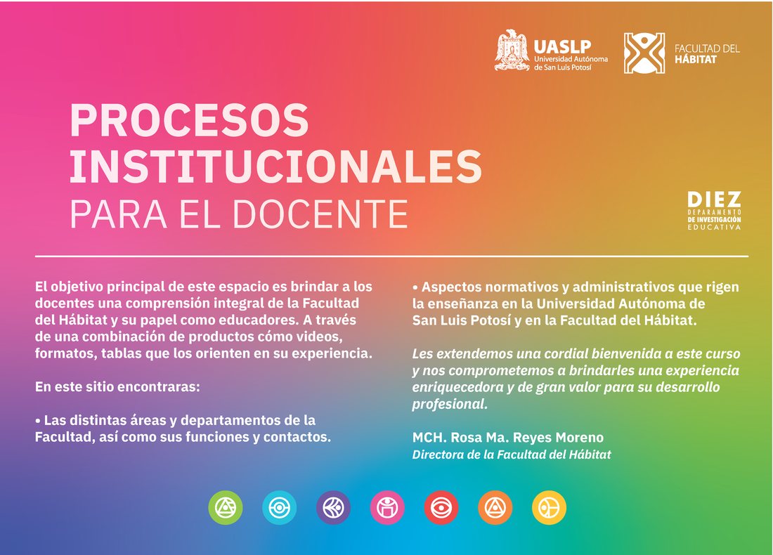 Procesos institucionales para el docente