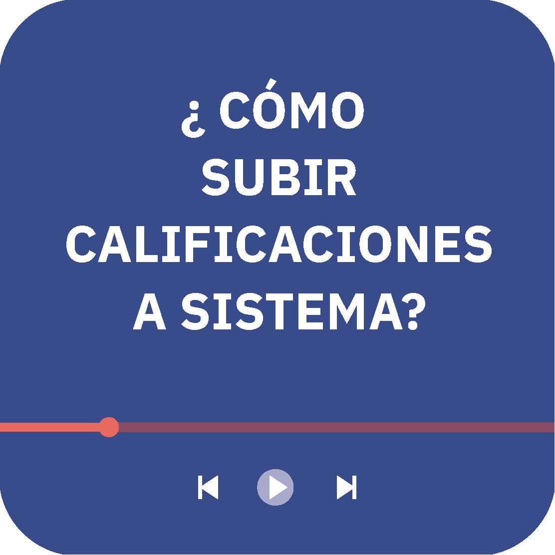 Subir calificaciones al sistema