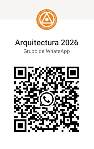 QR del grupo de WhatsApp de Arquitectura 2026