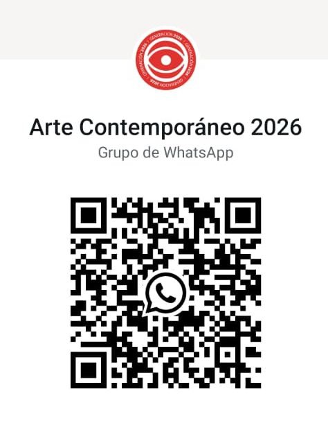 QR del grupo de WhatsApp de Arte Contemporáneo 2026